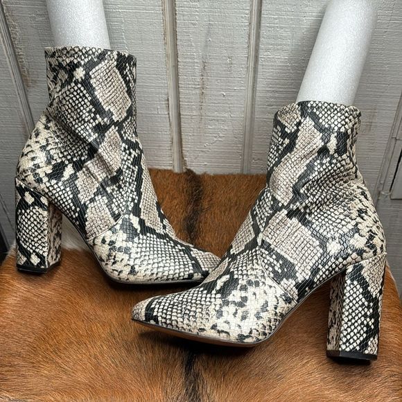 Aldo snake print black and white size 10 - Picture 7 of 10